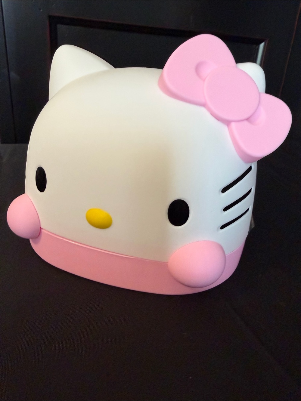 Kitty Koneko Pink & White Kids Roll Paper/Tissue Holder. NWT